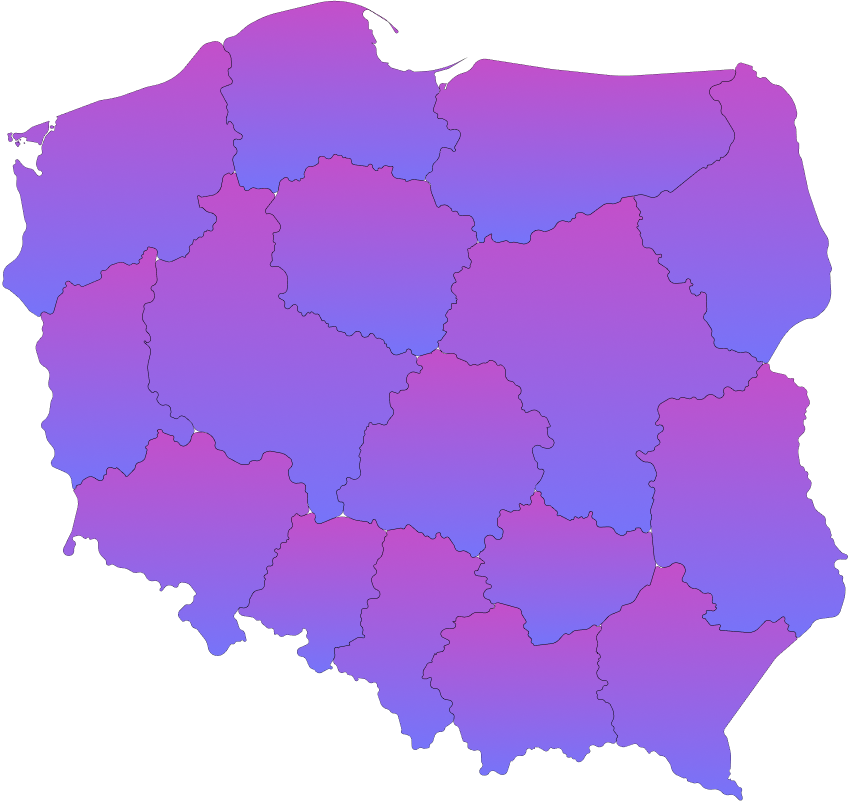 Poland Map background